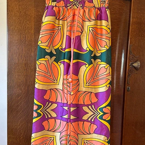 ZARA printed pants size XS - Picture 2 of 6